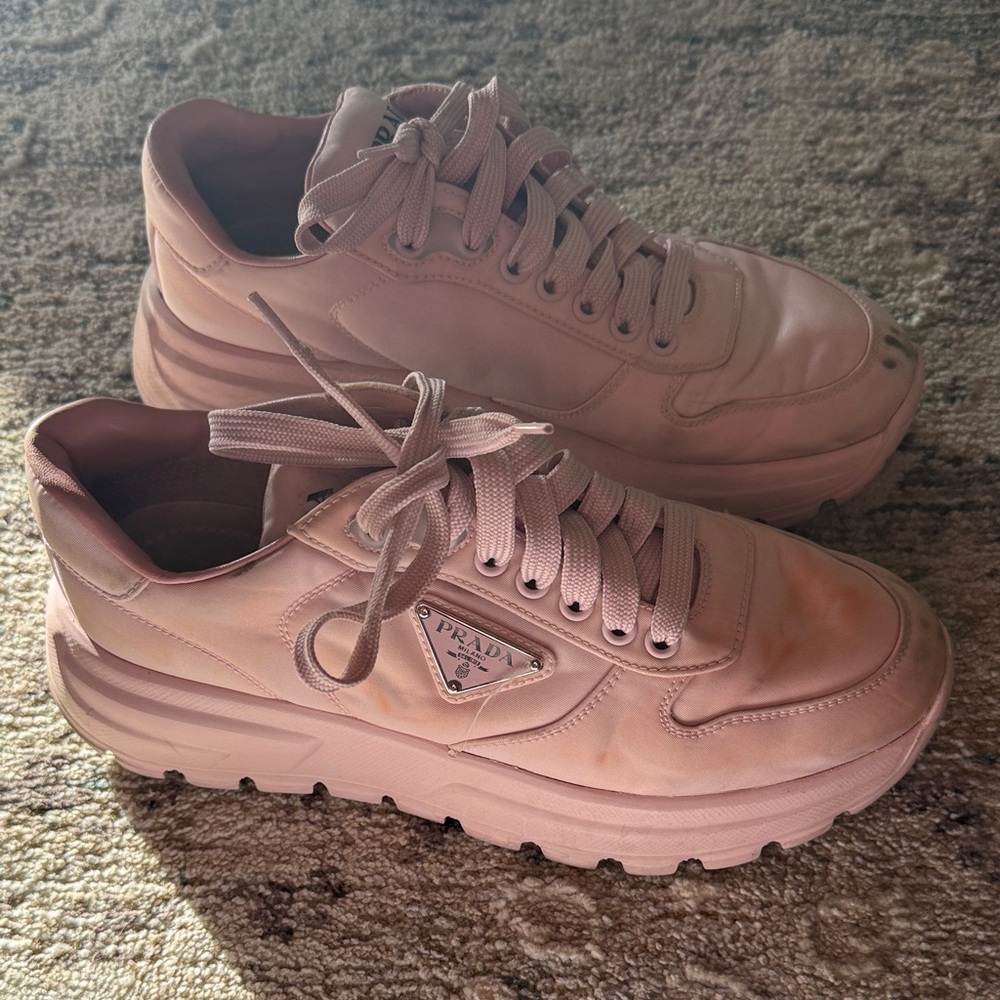 PRADA | Women’s Re-Nylon Pink Sneakers